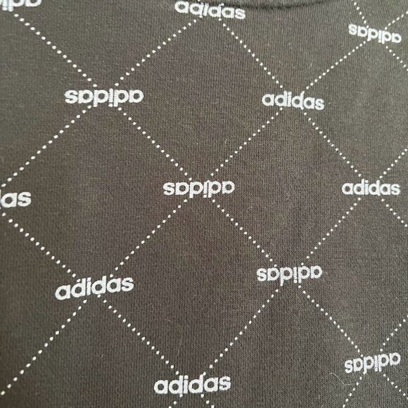 ADIDAS Girls Hoodie Graphic Print Front Pockets Long Sleeve Pullover Size M‎ - Picture 3 of 5